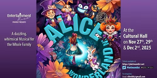 Alice in Wonderland at Cultural Hall, Bahrain