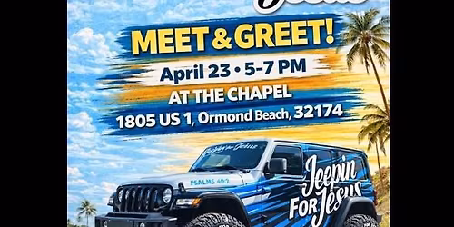 Jeepin for Jesus Meet & Greet