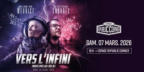 \u00c9ric Lagadec et Guillaume Meurice \u00e0 l'Espace Republic Corner !