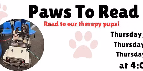 Paws to Read Therapy Dogs 