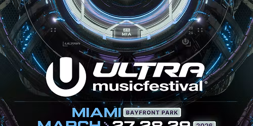 2026 Ultra Music Festival - 3 Day Pass at Bayfront Park