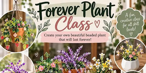 Forever Plants: Beaded plants that never fade
