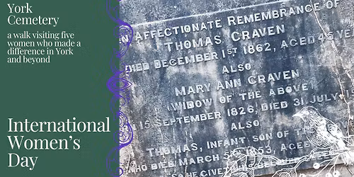 Guided Walk : International Women's Day