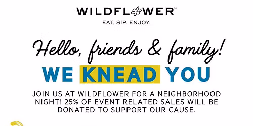 Neighborhood Night Fundraiser with Wildflower