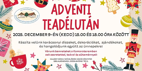 Adventi tead\u00e9lut\u00e1n