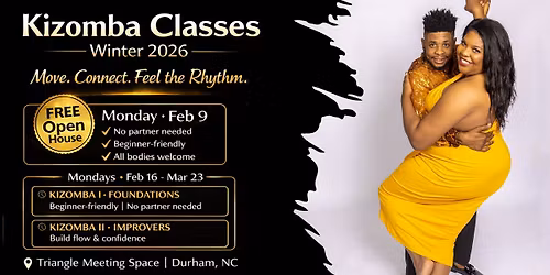 Kizomba Classes (6-Week Winter series)