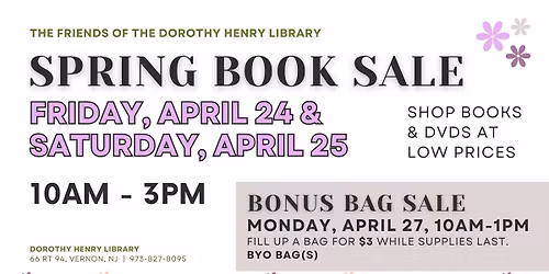 Friends of the Library Spring Book Sale