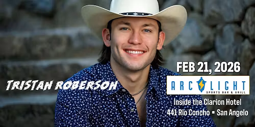Tristan Roberson LIVE at the Arc Light