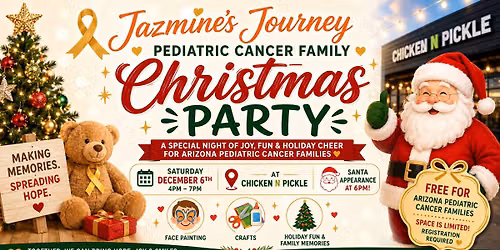 3rd Annual Pediatric Cancer Family Christmas Party