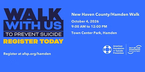 New Haven County\/Hamden Out of the Darkness Community Walk