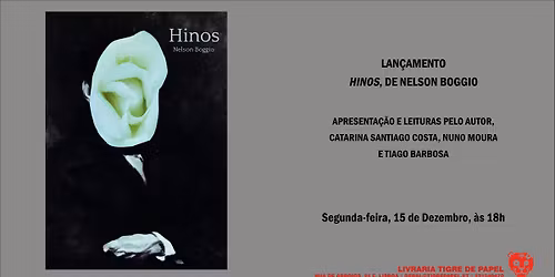 Lan\u00e7amento do livro Hinos, de Nelson Boggio