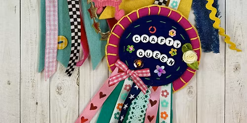 DIY Prize Ribbons craft workshop in Montgomery County, Md.