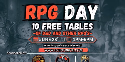 Springfield MO D&D Community Presents: RPG Day 2026
