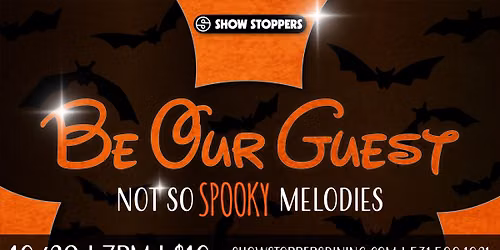 Be Our Guest: A "Not-So-Spooky" Tribute Show!