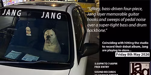 Jang live at Sound Records