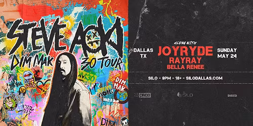 Steve Aoki - SILO - Dallas - 05.24.26 - Memorial Day Weekend