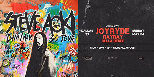 Steve Aoki - SILO - Dallas - 05.24.26 - Memorial Day Weekend