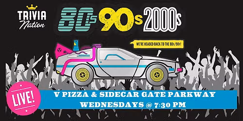 Pop Culture Trivia at V Pizza - Gainesville - Wednesdays at 7pm