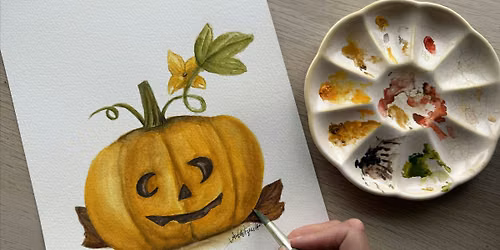 Halloween Edition - Botanical Watercolour for Beginners