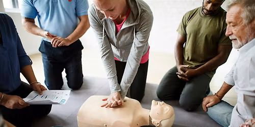 Free CPR for anyone 18  years of age or older who live or work in Hudson Co