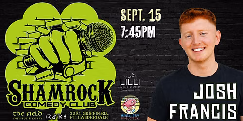 Josh Francis @ Shamrock Comedy Club