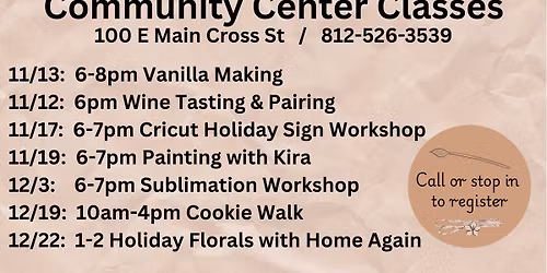 Sublimation Workshop