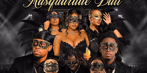 Red, Black, & Gold Masquerade Ball