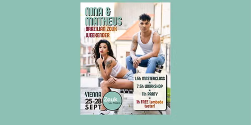 Nina & Matheus - Brazil. Zouk Weekender in Vienna