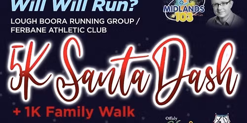 Lough Boora Running Group & Ferbane Athletics Club 5km Santa Dash