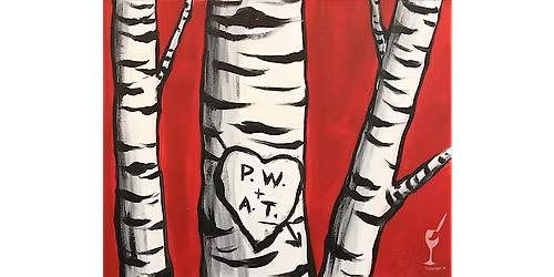 Love Carved in Trees - Paint and Sip in Houston | Classpop!\u2122