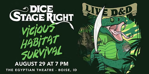 Dice Stage Right: Live D&D!