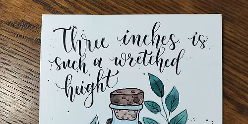 Watercolour Potion Bottles