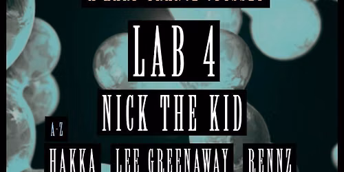 Summer of Rave: A Hard Trance Odyssey - LAB 4, NICK THE KID + more | 15.08.26 | Exeter