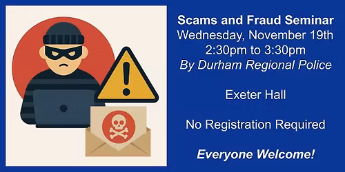 Scams and Fraud Seminar