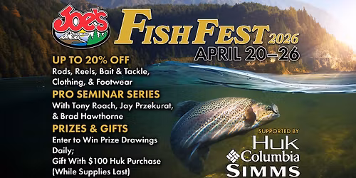 Joe\u2019s Sporting Goods Fish Fest 2026