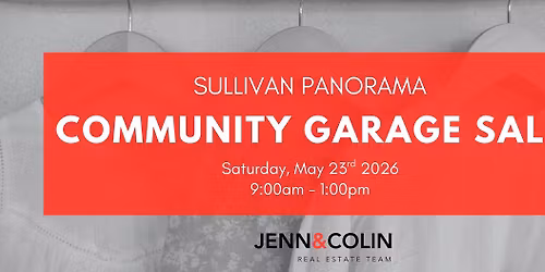 2026 Sullivan Panorama Community Garage Sale