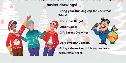 Evart Housing Christmas Party Senior Residents 