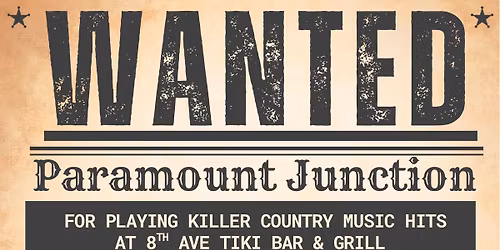 Paramount Junction DUO Live at 8th Ave Tiki Bar & Grill