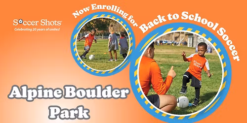 Soccer Shots in Alpine Boulder Neighborhood Park!