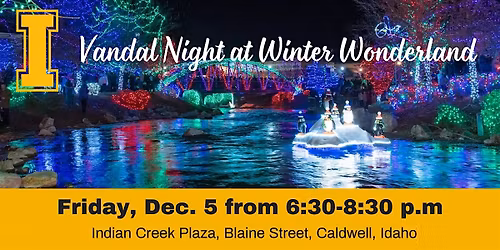 Vandal Night at Winter Wonderland in Caldwell