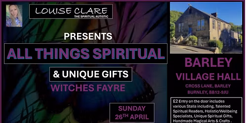 Louise Clare - All things Spiritual & Unique Gifts Witches Fayre