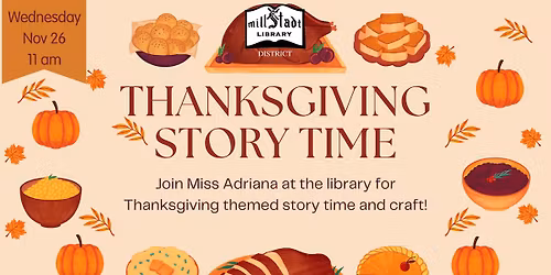 Thanksgiving Story Time