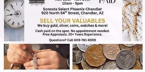 5-Day Buying Event! Estates Roadshow - Chandler, AZ