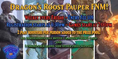 Friday Night Magic Pauper