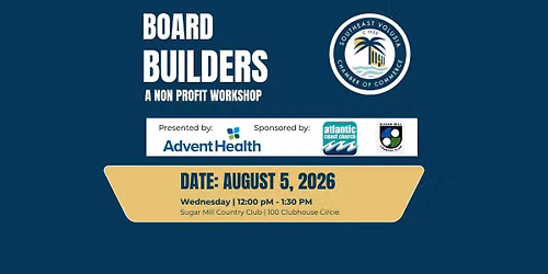 August Board Builders: Nonprofit Workshop