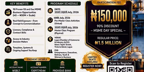 OIL AND GAS MSME BUSINESS OPPORTUNITIES FOR 2026