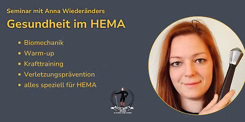 Fortbildungswochenende: Gesundheit im HEMA \u2013 mit Anna Wieder\u00e4nders