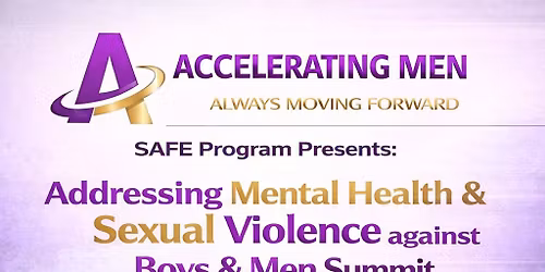 Addressing Mental Health & Sexual Violence Against Boys & Men