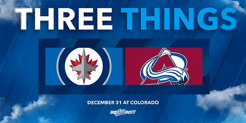 Colorado Avalanche at Winnipeg Jets at Canada Life Centre