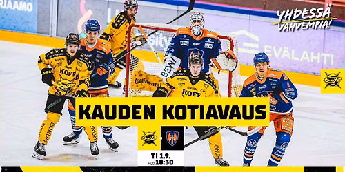 Kauden kotiavaus SaiPa vs. Tappara